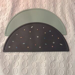 Mushie silicone baby kid placemats